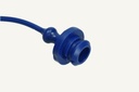 Staubschutzstecker Parker blau