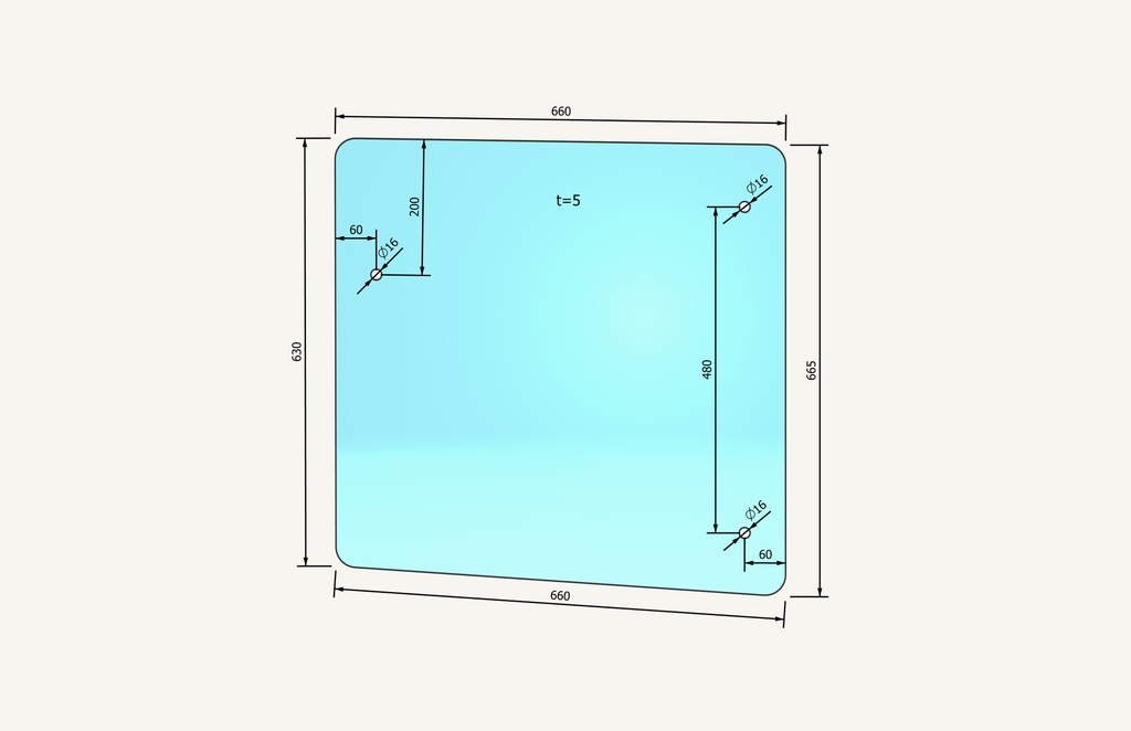 Side window Mauser M340