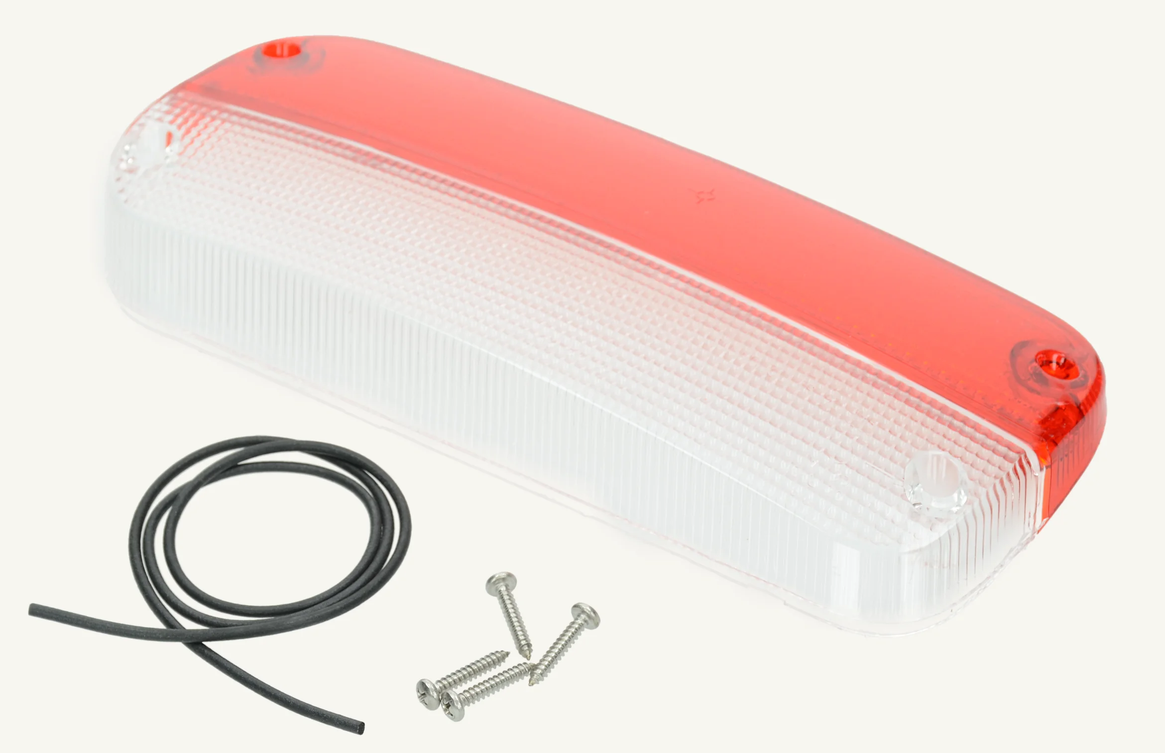 [1013887] Rücklichtglas hinten links 120x270mm Rubbolite
