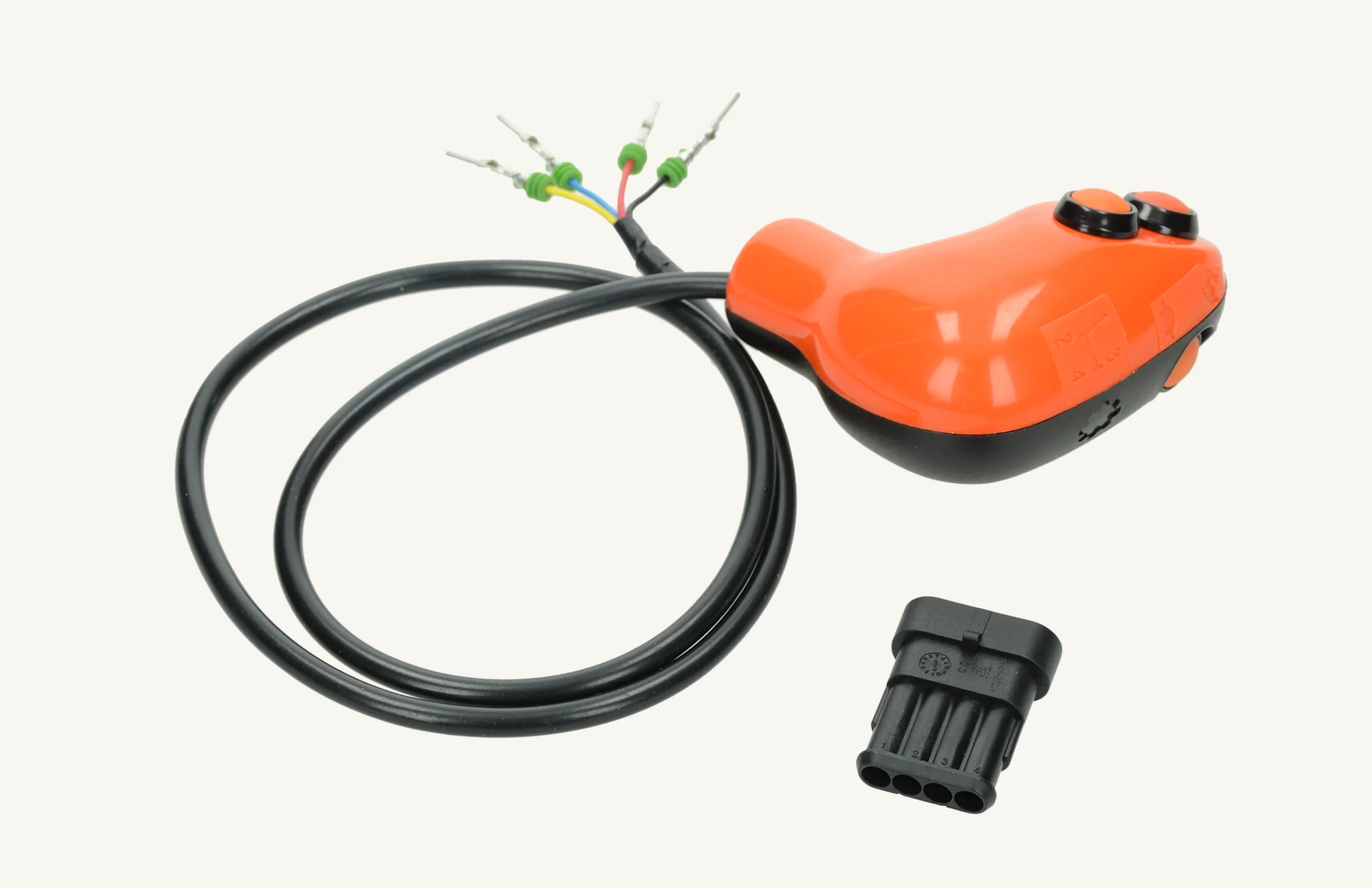 Schalthebelgriff komplett 3 Knöpfe
