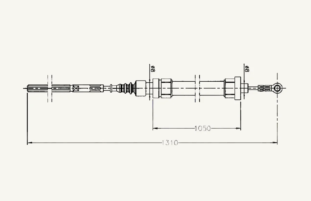 [1067331] Cable Liftomatic 1050/1310mm