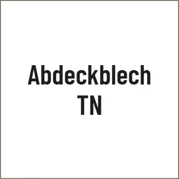 [1007895] Abdeckblech TN
