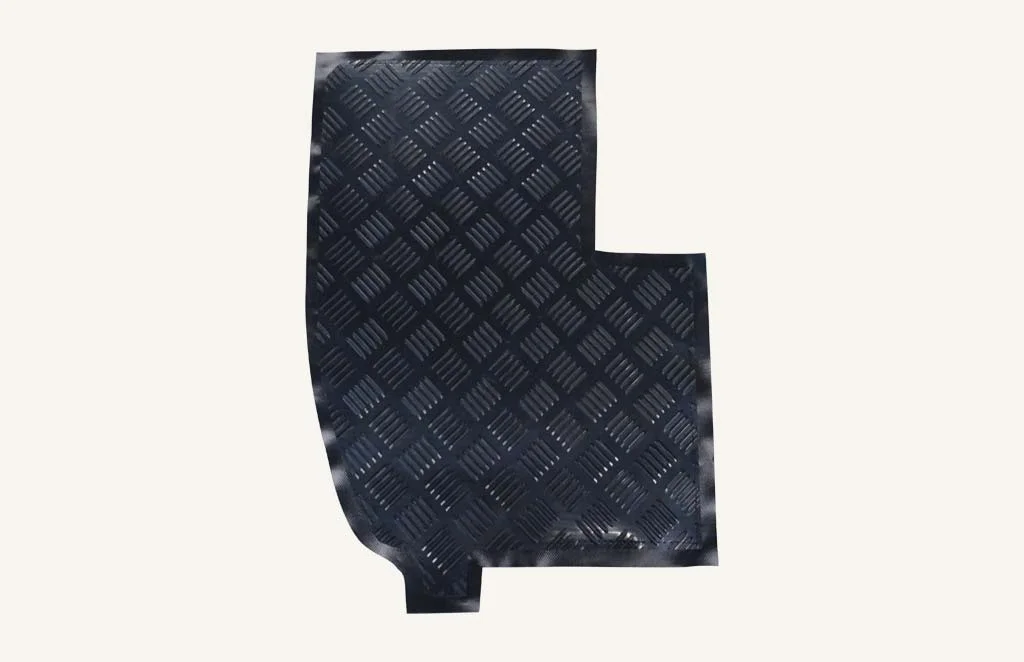 Tapis caoutchouc plancher droit