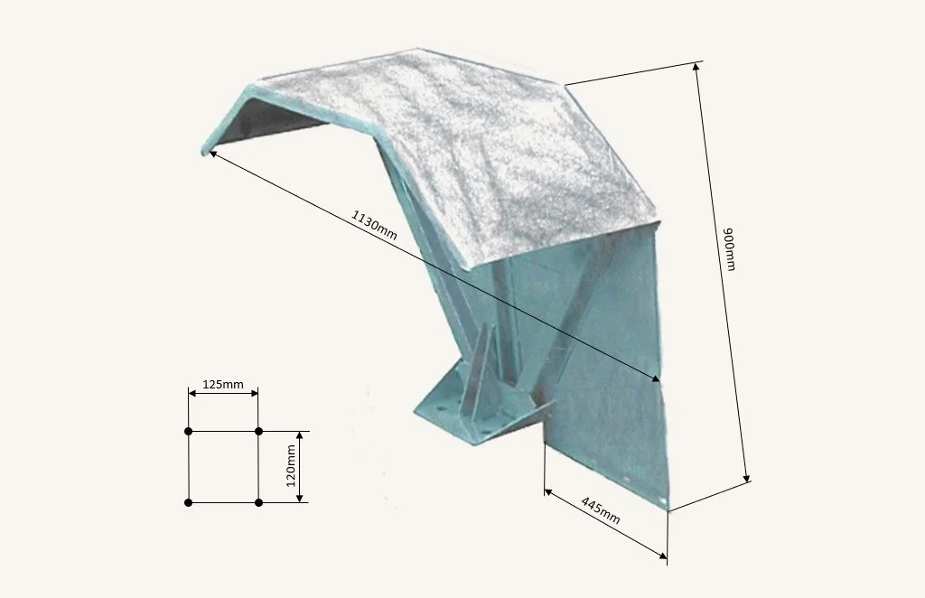 [1077702] Mudguard right aftermarket