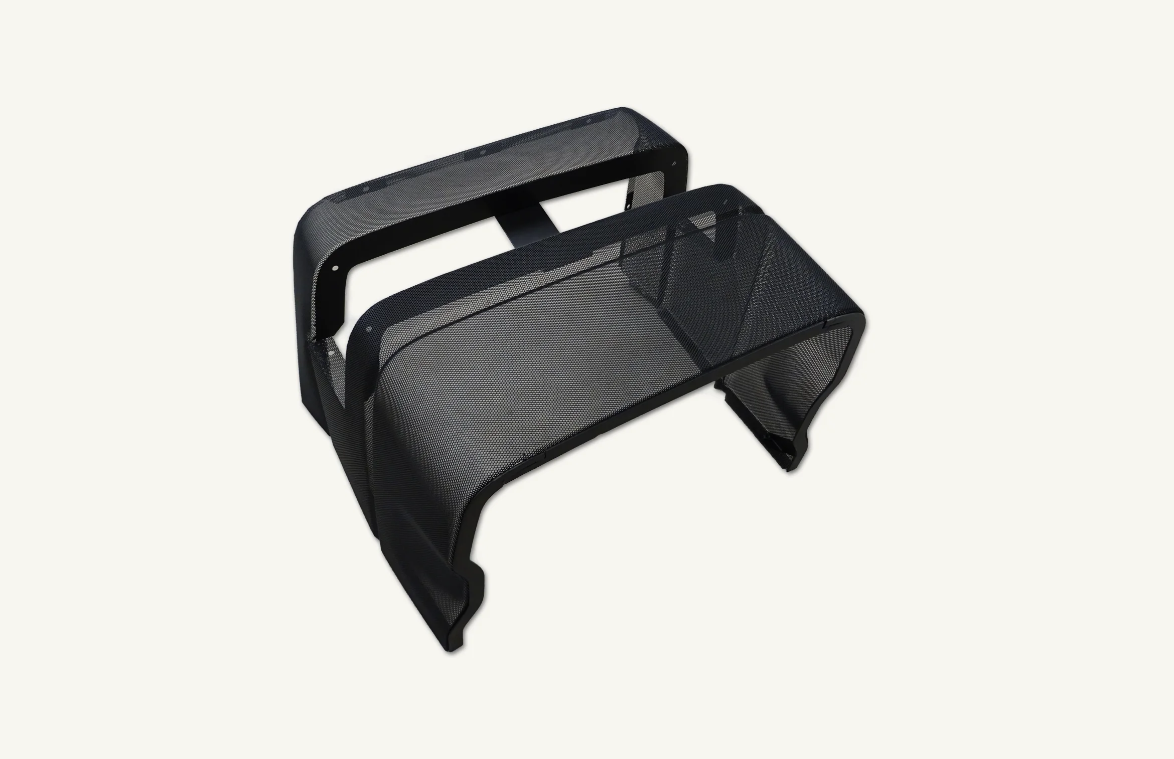 Kühlergrill zu Motorhaube