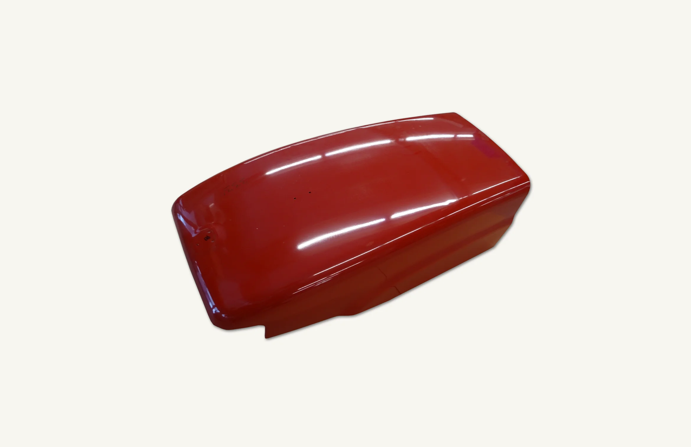 Motorhaube 630x1200mm Case rot