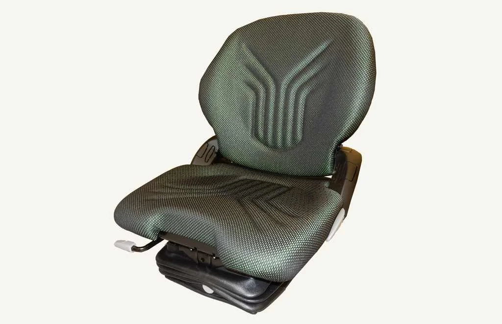[1016983] Driver's Seat air-suspended Grammer Fabric anthracite/green