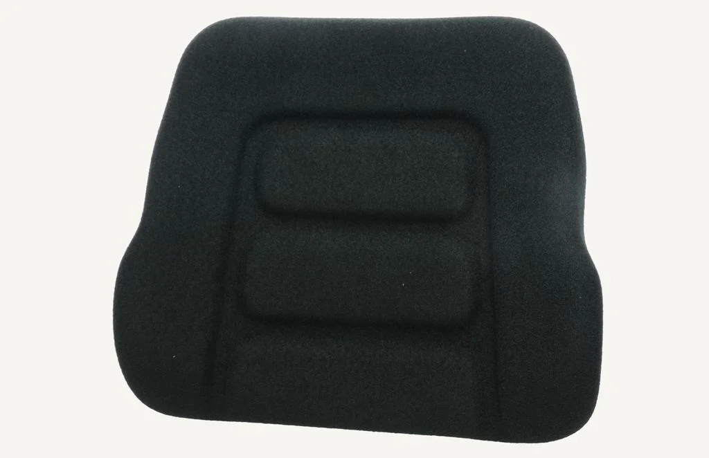 [1009466] Backrest Cushion Fabric black 3 Clips Grammer DS85/DS90