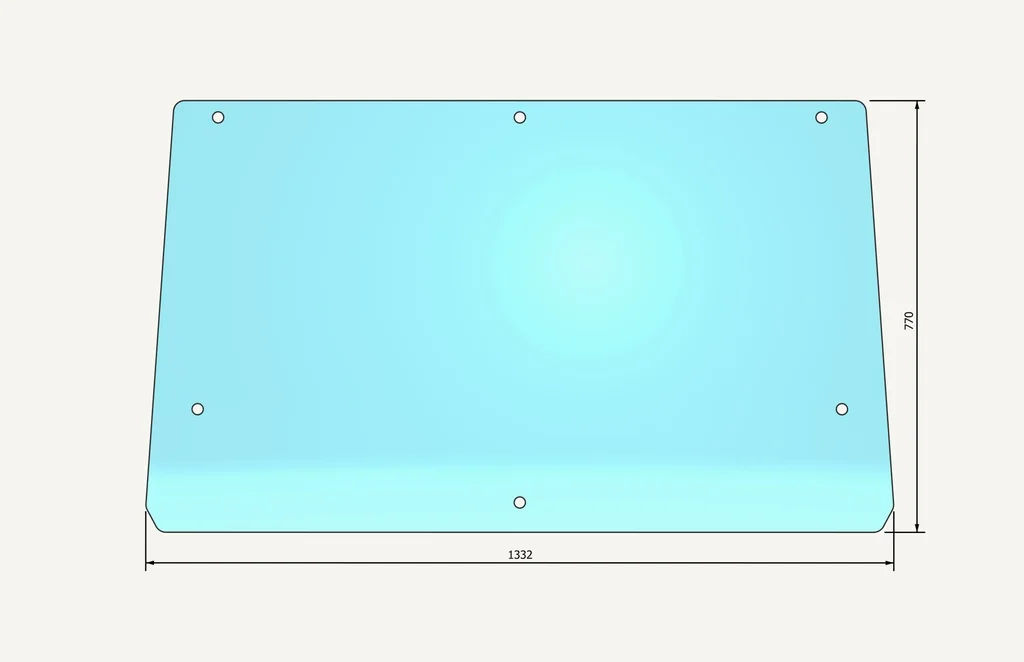 [1015341] Windscreen 6 L 770x1322mm