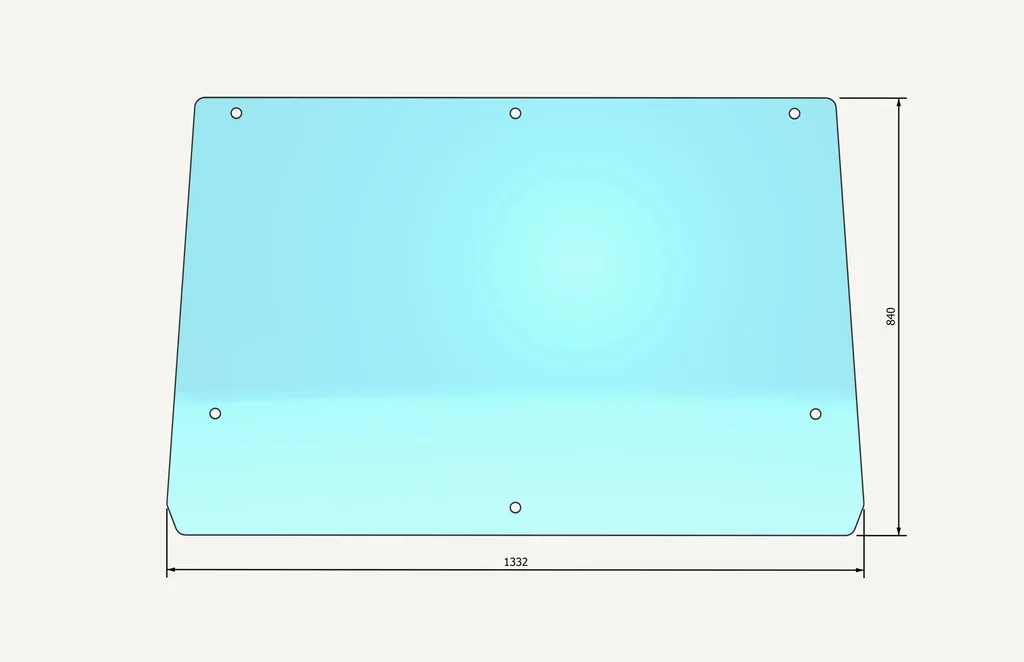 [1015340] Windscreen CX833
