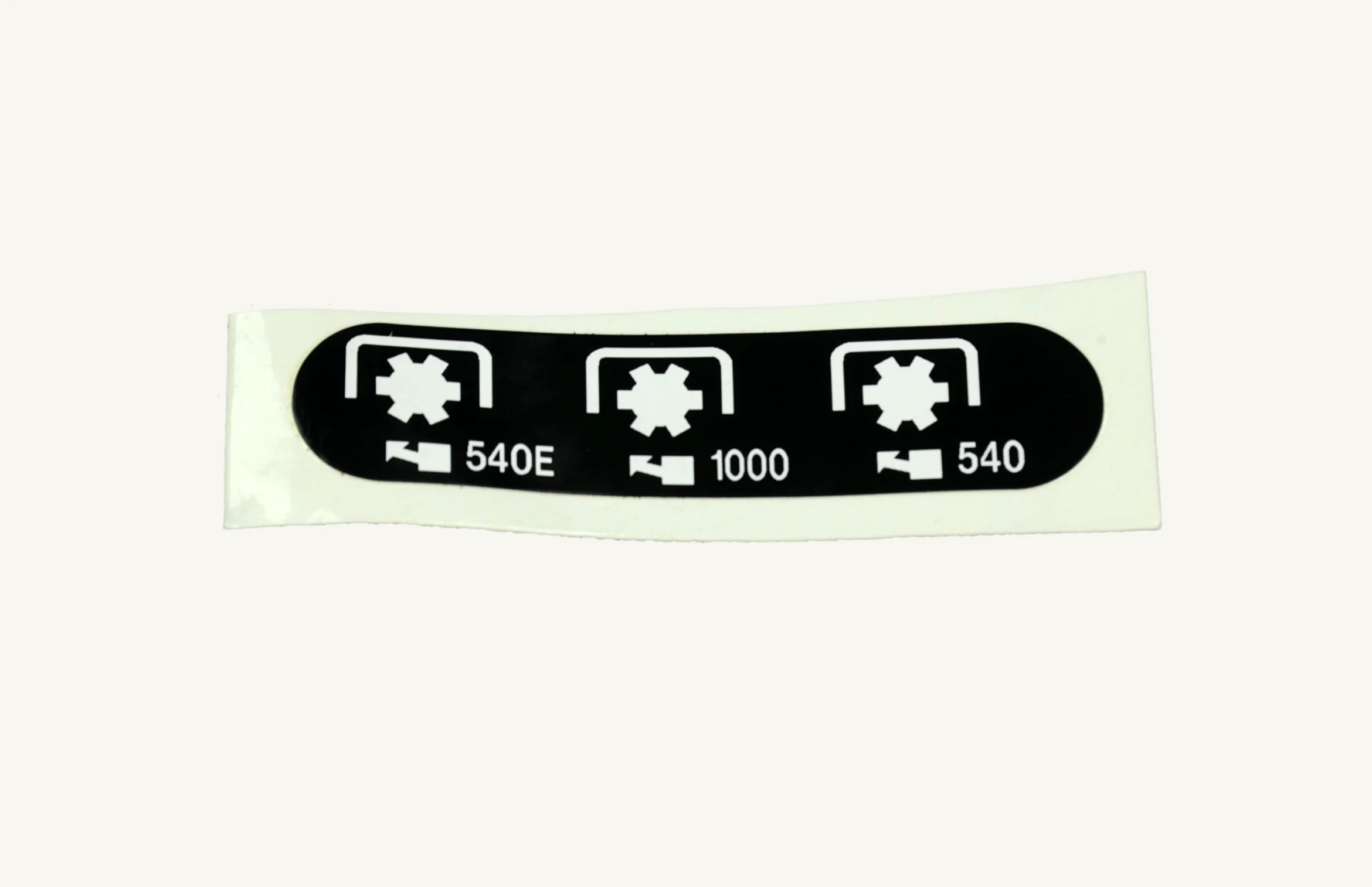 Aufkleber 540/540E/1000