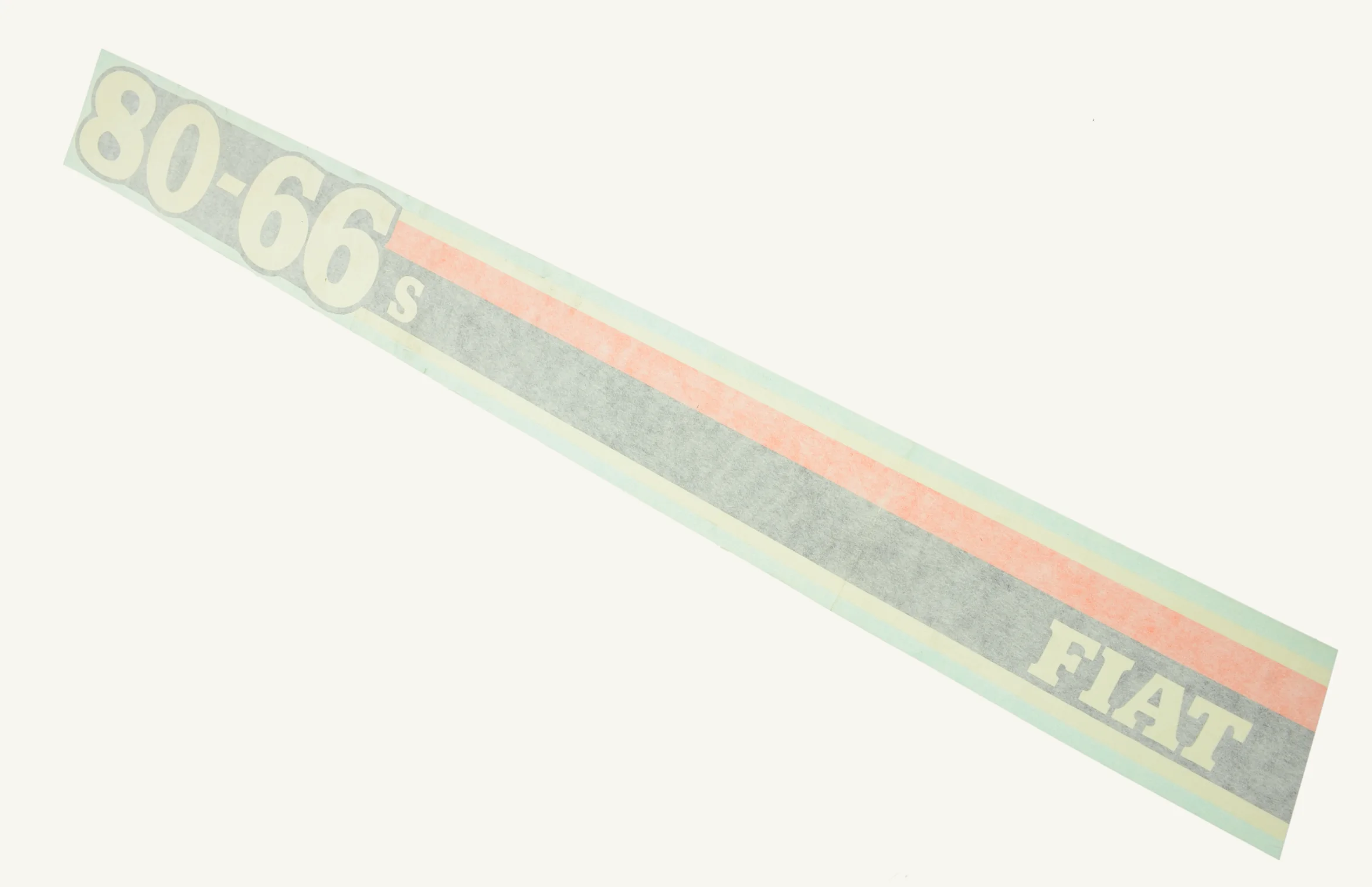 Klebeschild 80-66DTS links