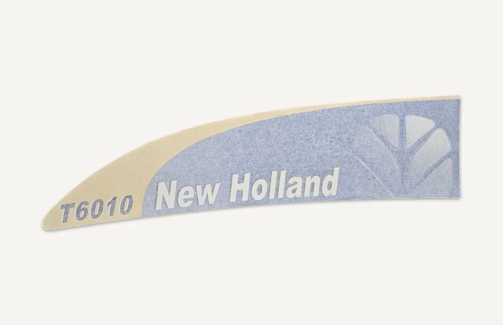 [1065657] Autocollant de modèle New Holland T6010 gauche