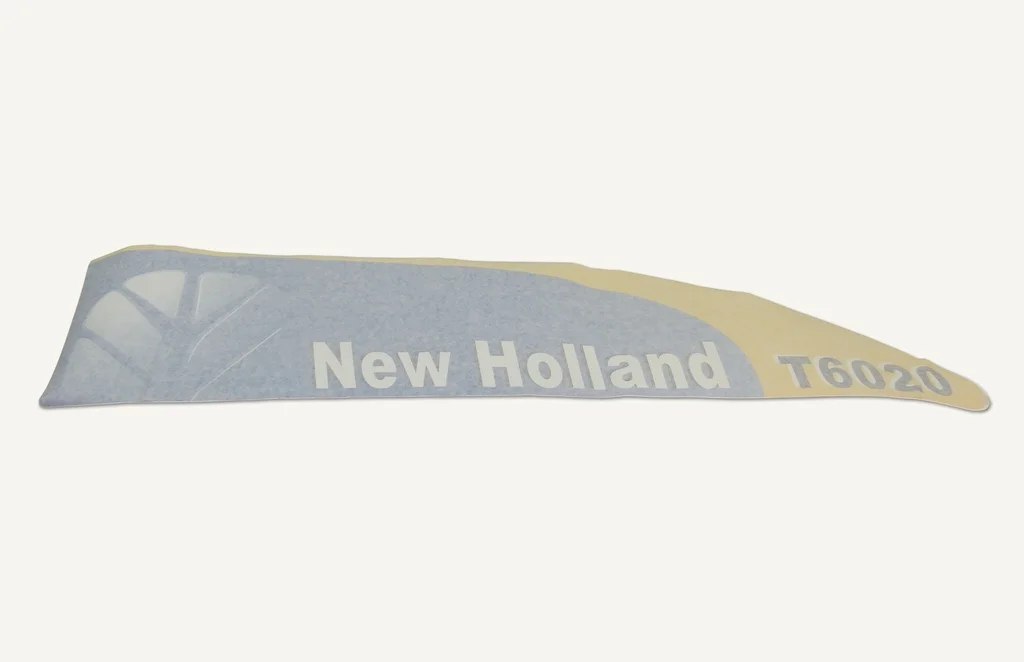 [1014306] Typenkleber New Holland T6020 rechts