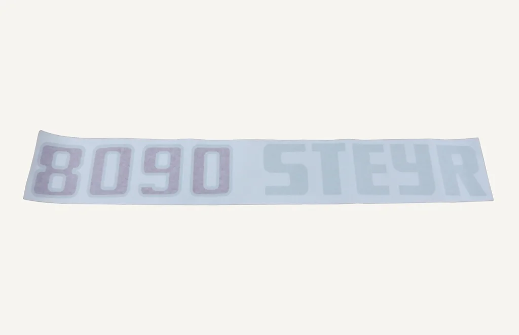 [1067628] Typenkleber Steyr 8090 links 132x910mm