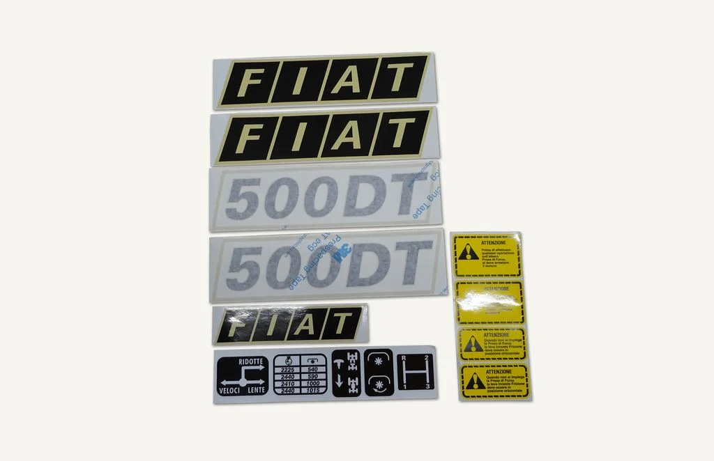 [1016726] Model Decal Kit Fiat 500DT