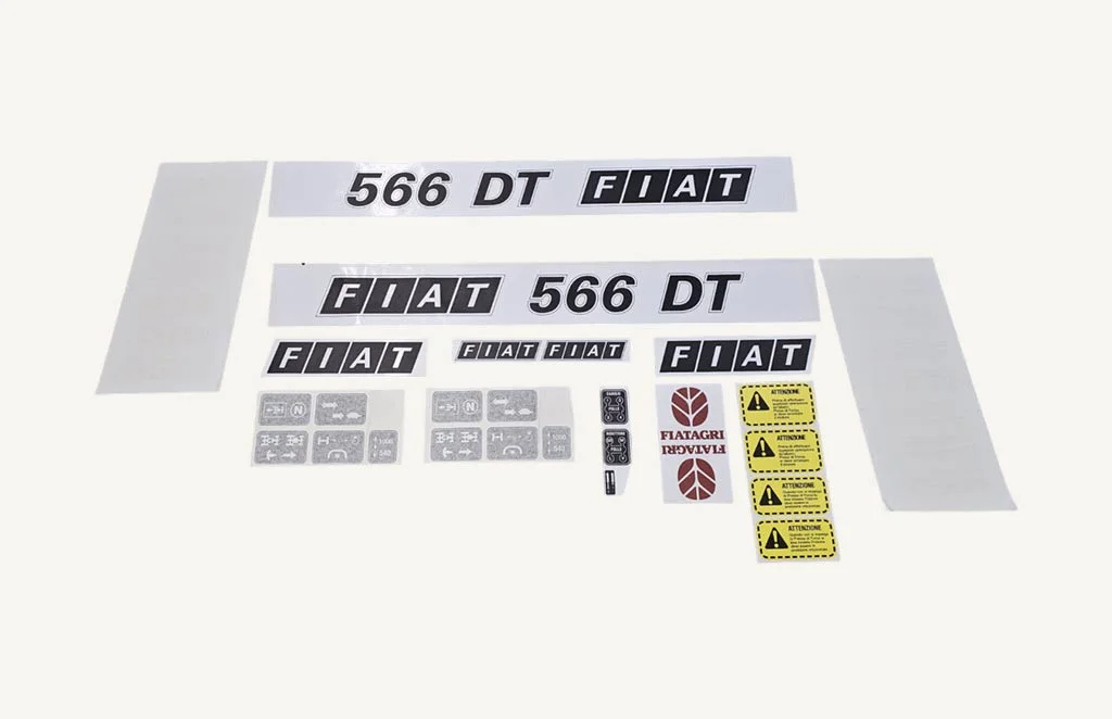 [1016827] Typenklebersatz Fiat 566 DT