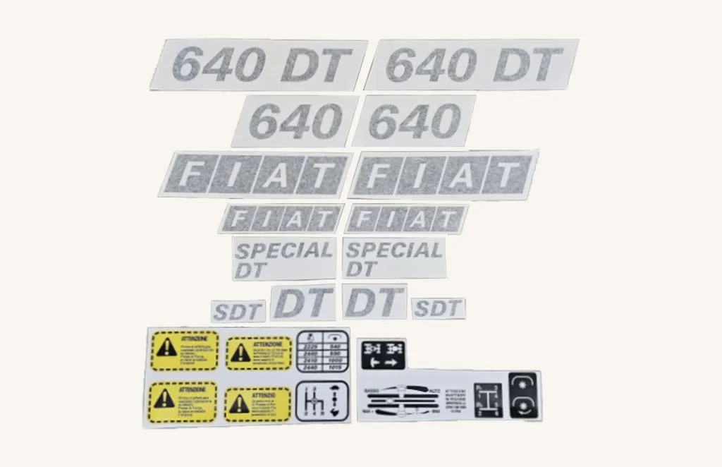 [1077132] Typenklebersatz Fiat 640DT