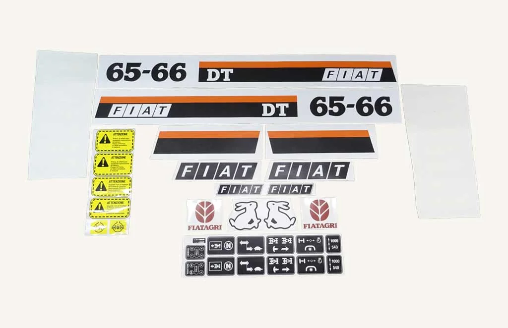 [1003914] Model Decal Kit Fiat 65-66DT