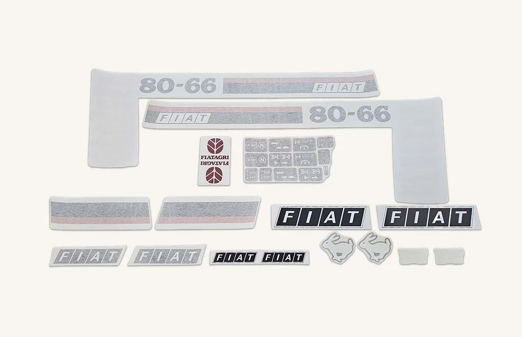 [1016896] Typenklebersatz Fiat 80-66DT
