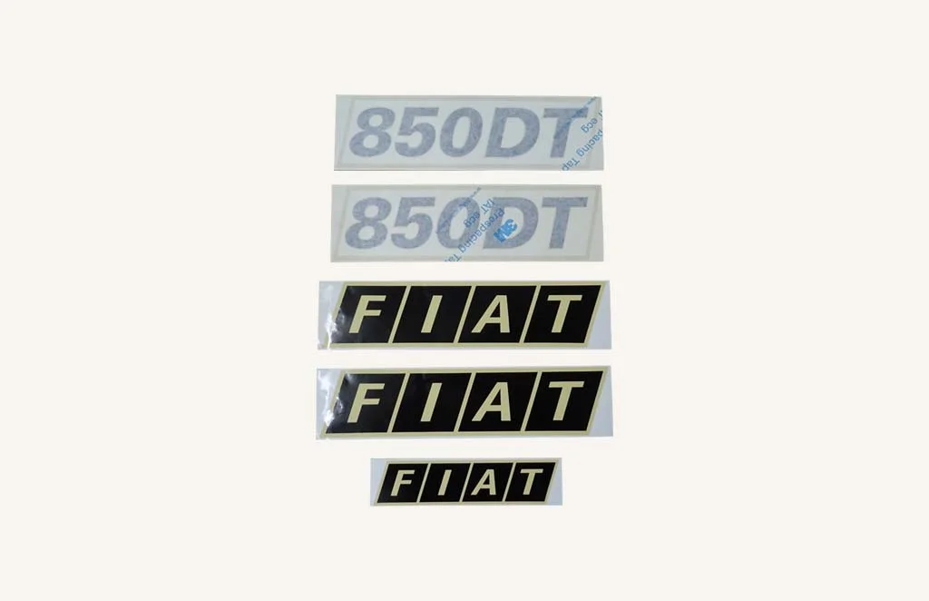 [1016951] Typenklebersatz Fiat 850 DT