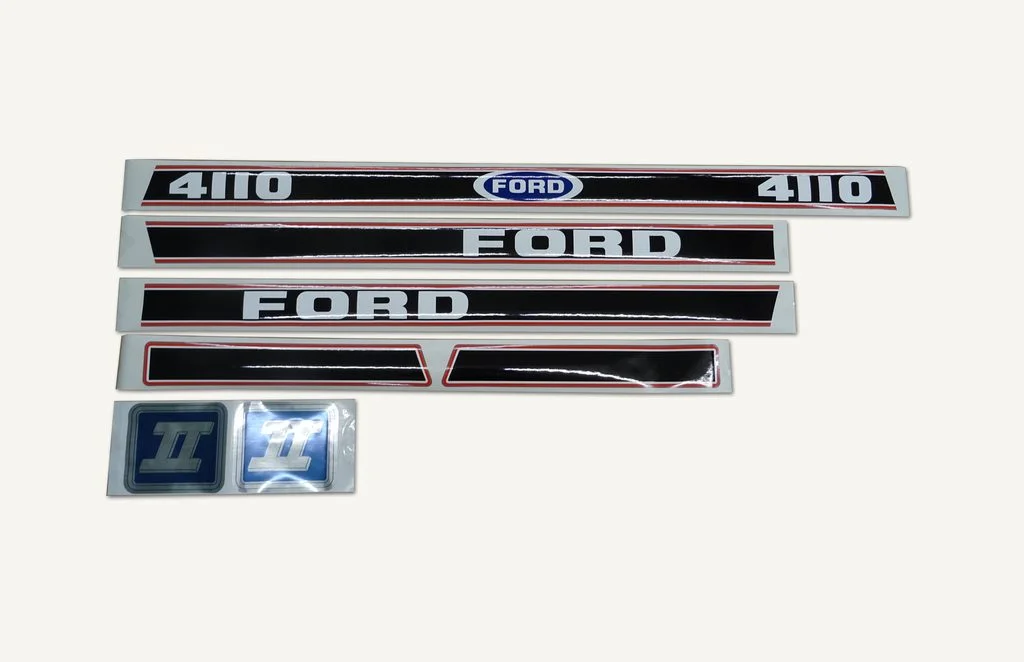 [1053682] Typenklebersatz Ford 4110 Force 2 Schwarz