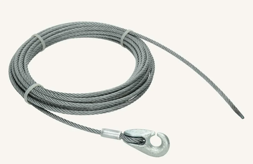 [1024182] Wire Rope 15m Ø8.4mm with Hook for LT-800