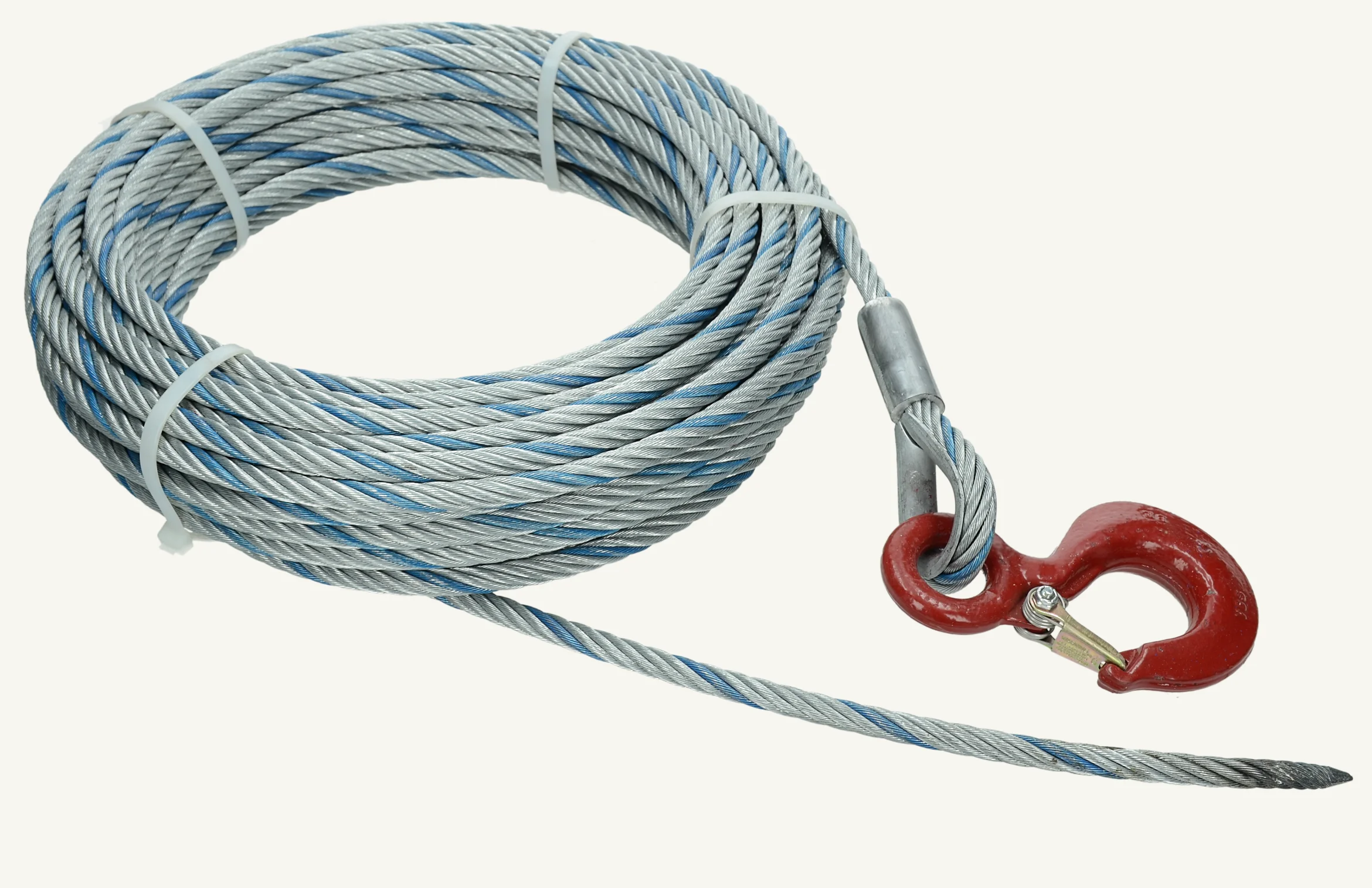 [1024257] Drahtseil 25m Ø11.5mm mit Haken für LT-1600