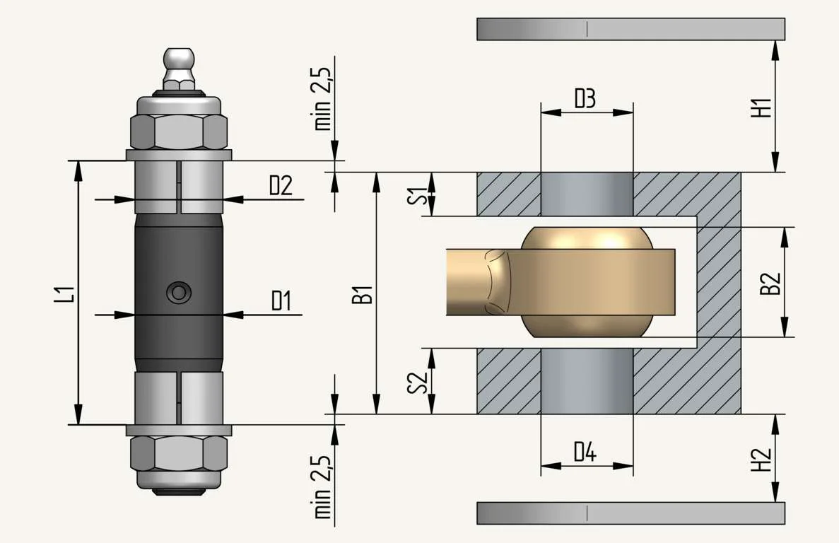 [1082012] Extenderbolt D57.3x140dH57.3L