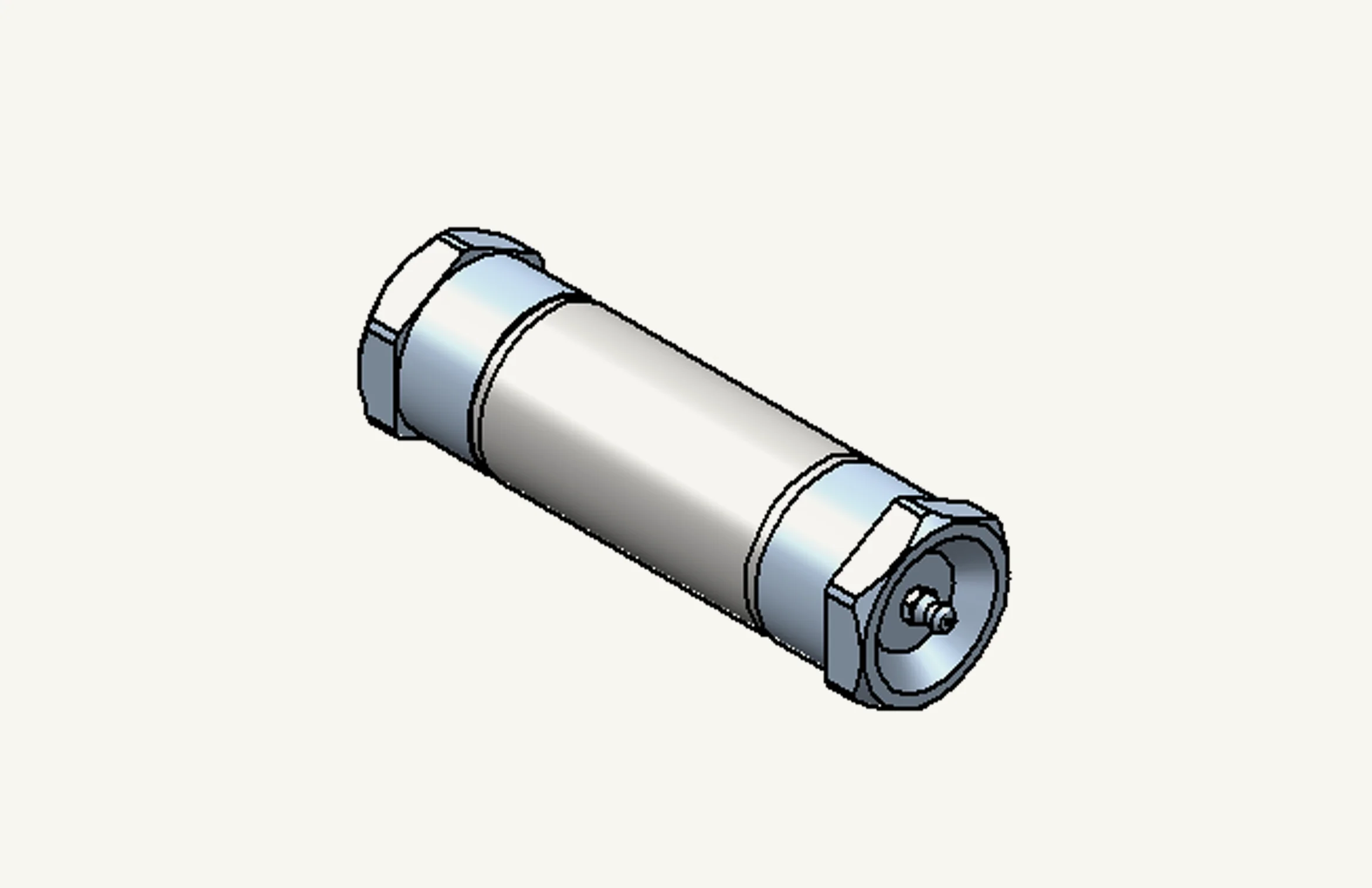Extenderbolt Short D40x120dH40L