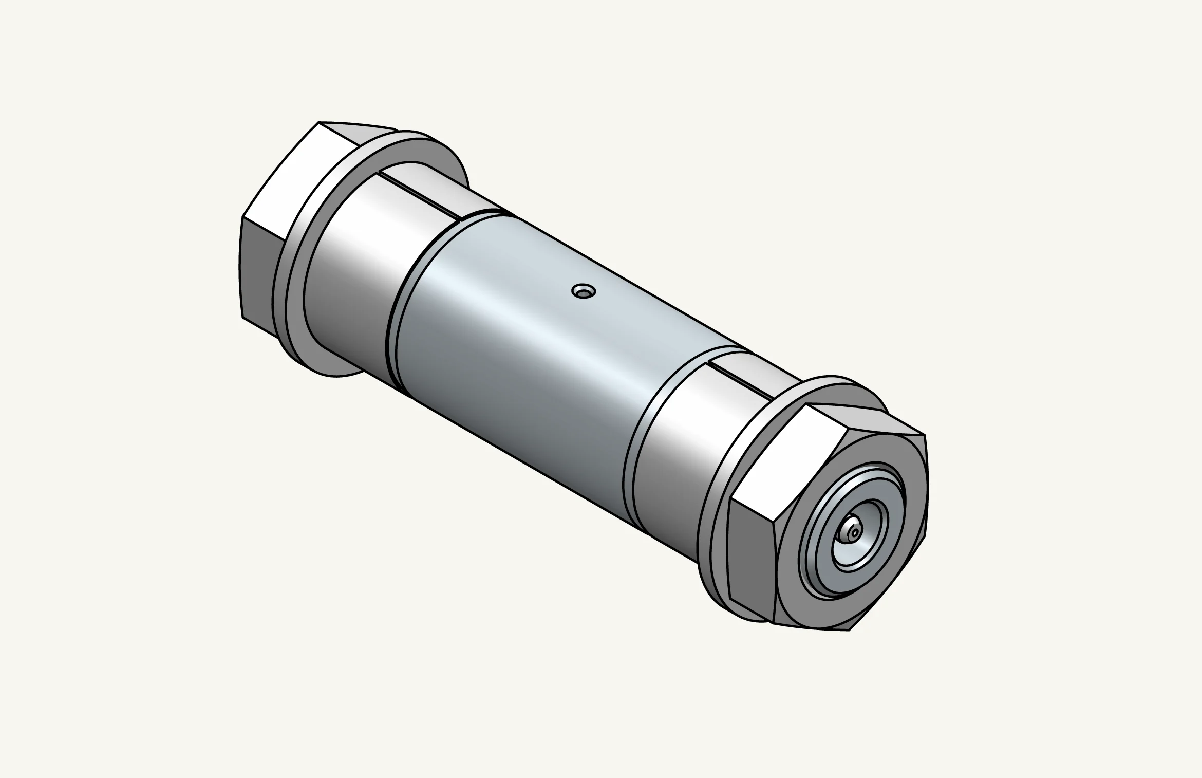 Extenderbolt Short D45x125dH45L