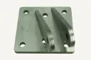 Halter Seitenstrebe ungeschweisst