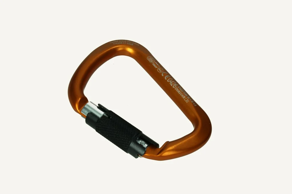 [1075290] Mousqueton aluminium 30kN