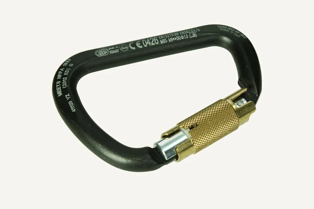[1075295] Karabiner Stahl 50kN
