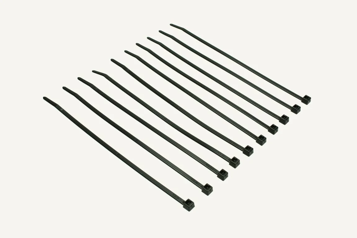 Collier de câblage noir kit 10 pièce 4x170mm