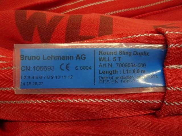 Élingue ronde Duplix forestier 5 tonnes 6 mètre