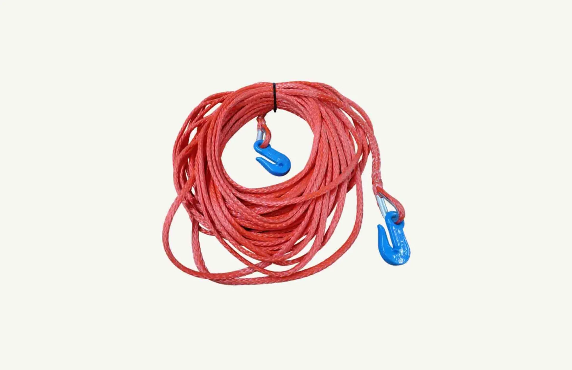 Câble de débardage Ø8 mm, longueur 31 m, avec crochet deux côtés