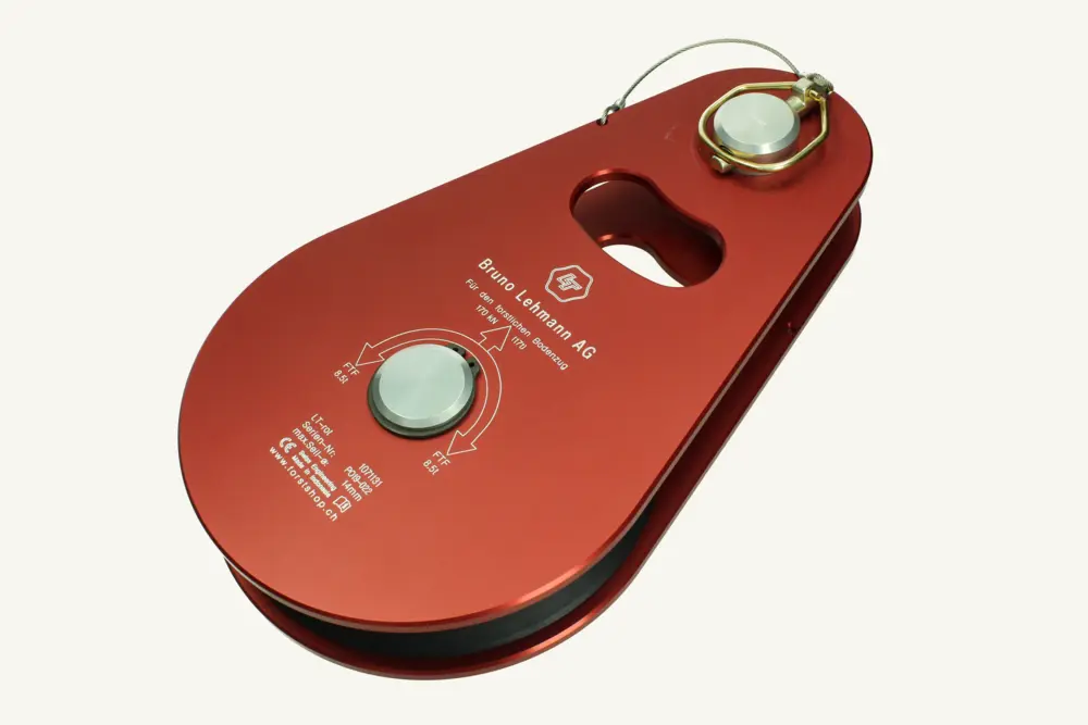 [1071131] Seilrolle LT-rot DIN 30754
