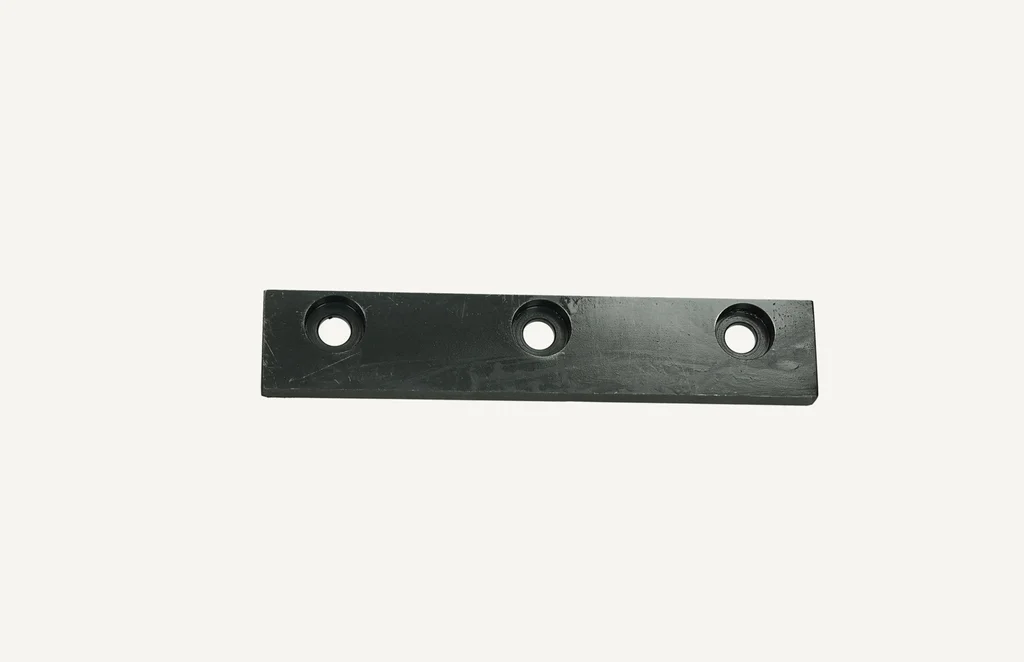 Plaque acier 3 trous TK100 A 12x40x215mm