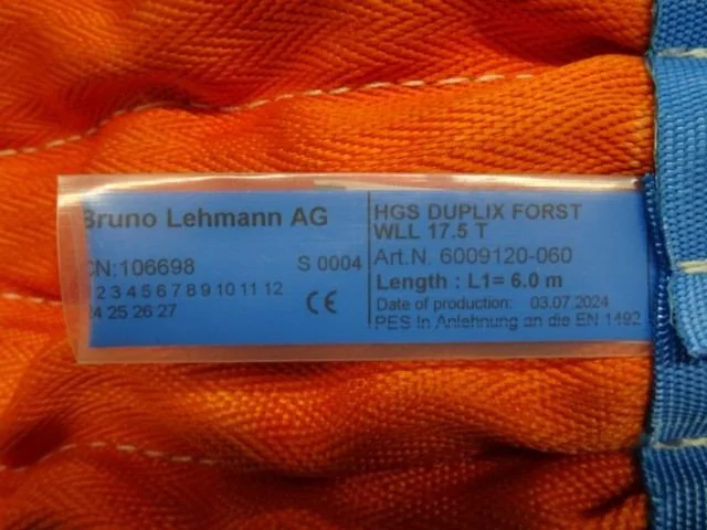 Patte tronc Duplix forestier 17.5 tonnes 6 mètre