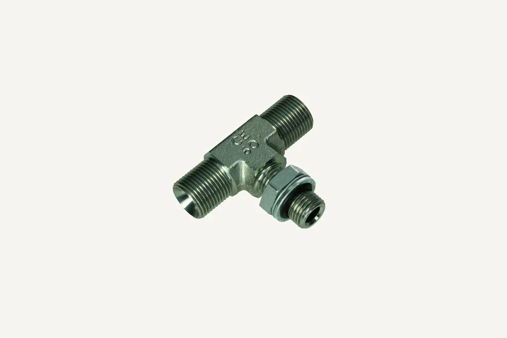 T pièce G3/8-19 x G1/4-19 x G3/8-19