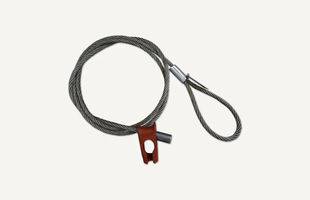 Câble élingue 12mm avec pièce coulisseau