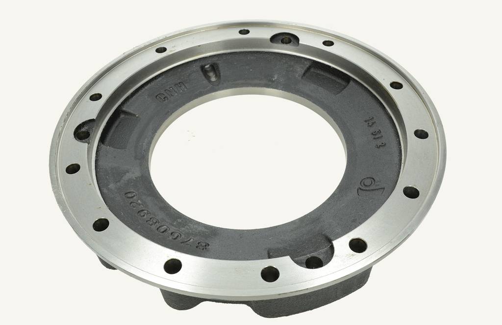 Back pressure plate brake 228x415x57mm