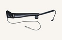 Right-hand rear-view mirror carrier, electrically adjustable