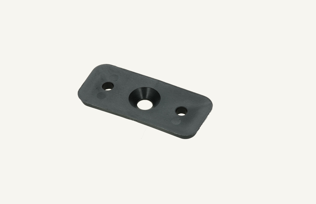 Hinge plate plastic 35x81x5.5mm