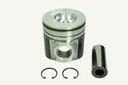 Piston de moteur sans segments de piston