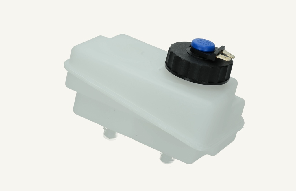 Brake oil reservoir with cover