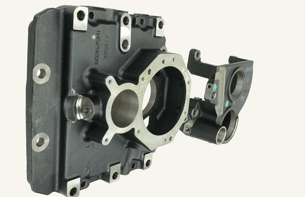 Power take-off gearbox housing 