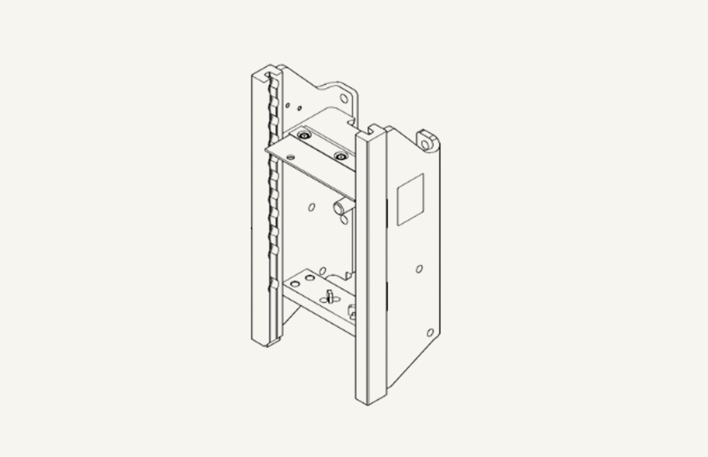 Anhängebock Sauermann HS680, 600mm