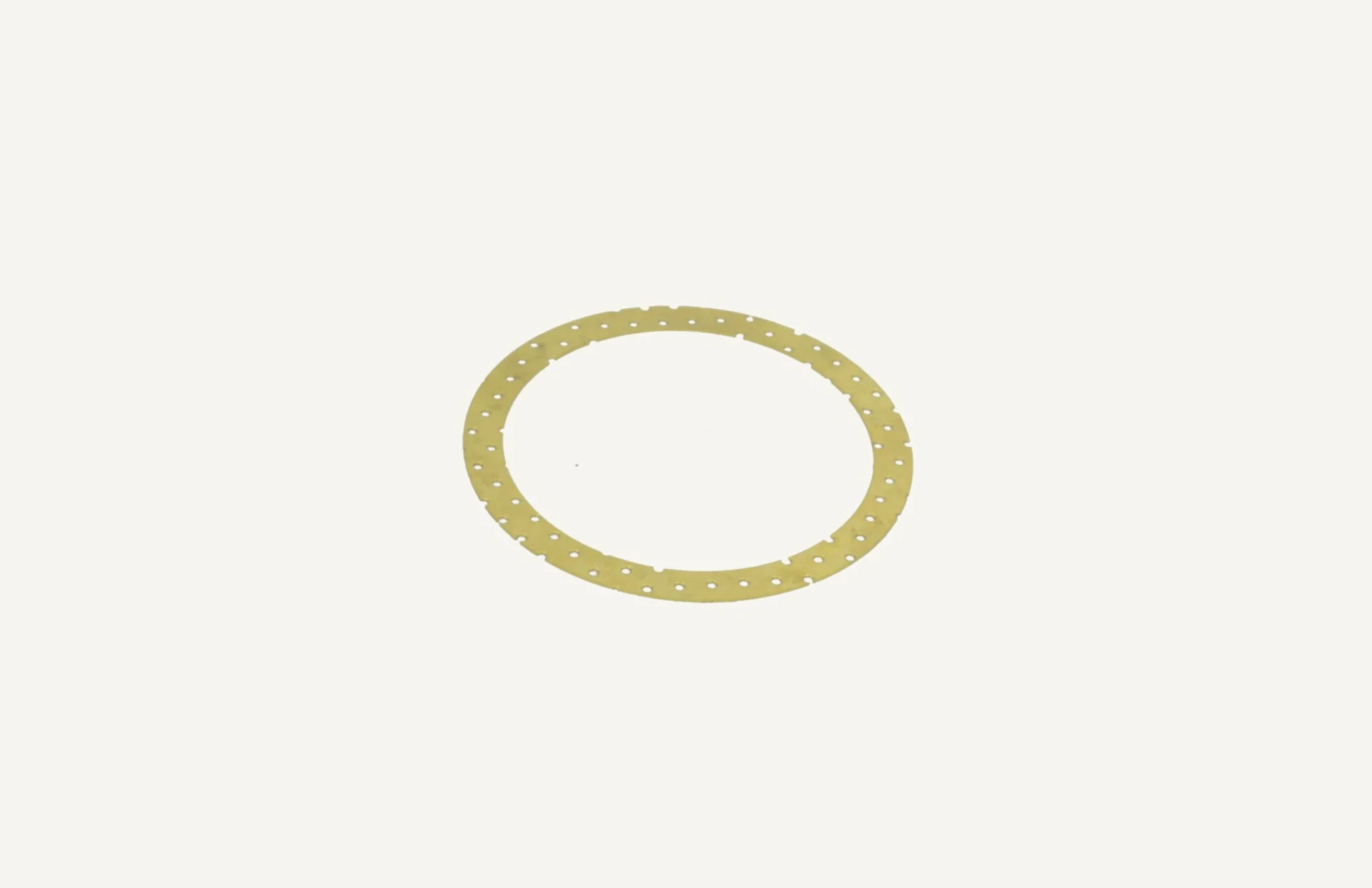 [1015968] Anlaufscheibe Messing 120x146x1mm